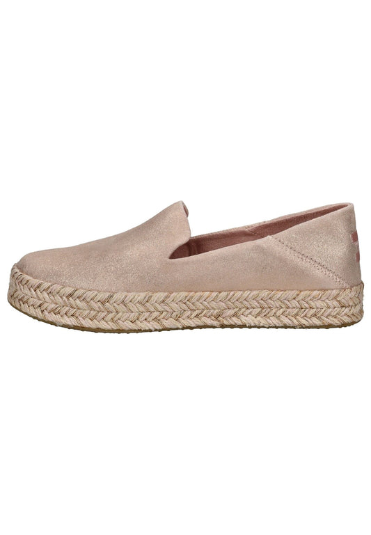 TOMS Slipper Leder Pink