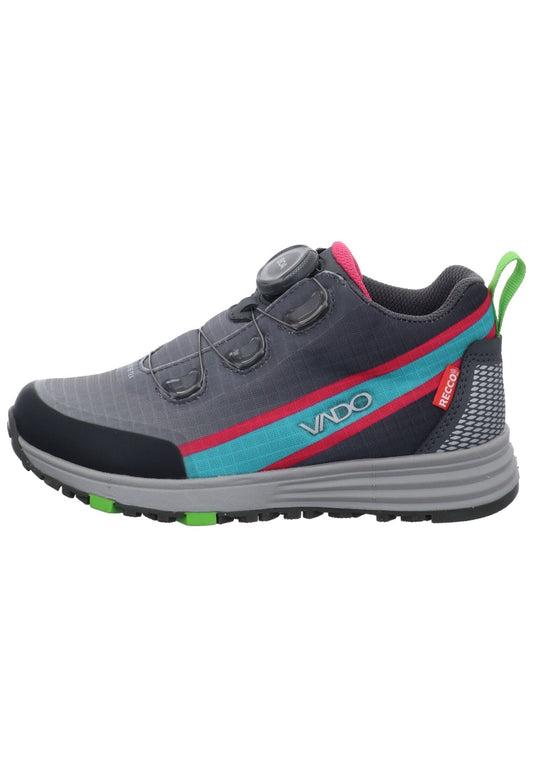 VADO Sneaker Lederimitat/Mesh Grau