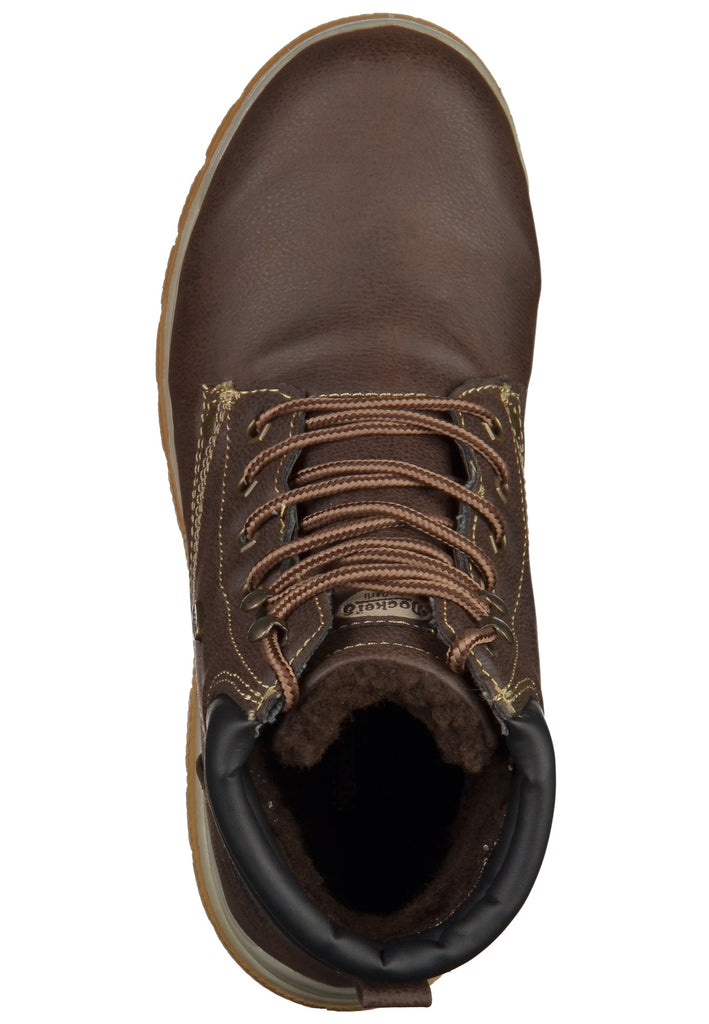Dockers Stiefelette Lederimitat Braun - surf4shoes
