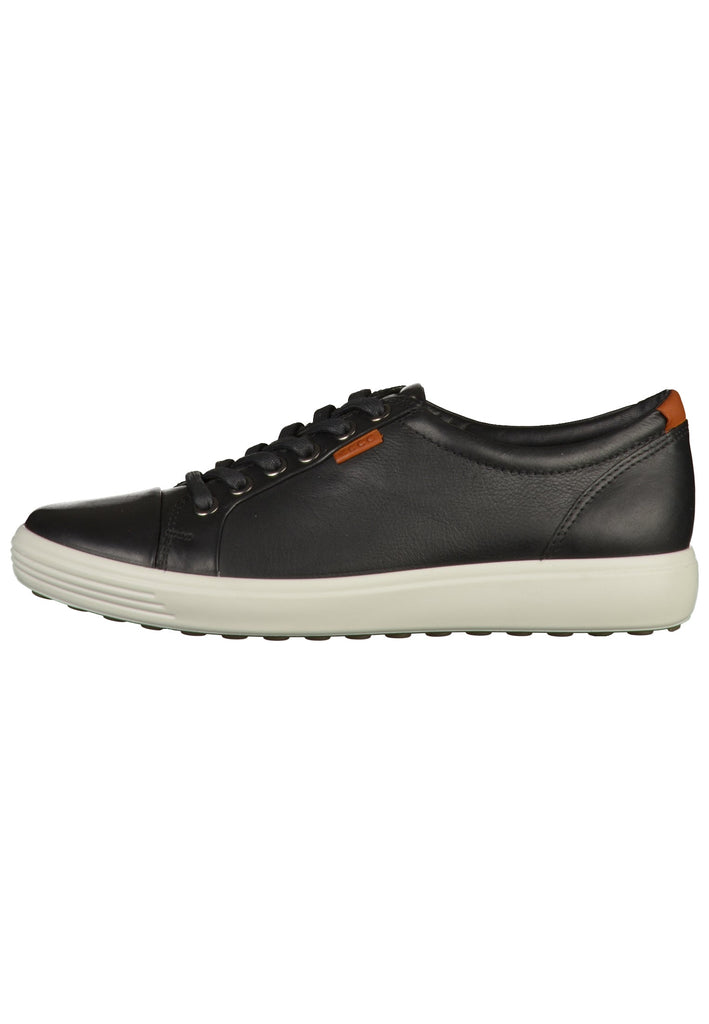 ecco Sneaker Leder Schwarz - surf4shoes
