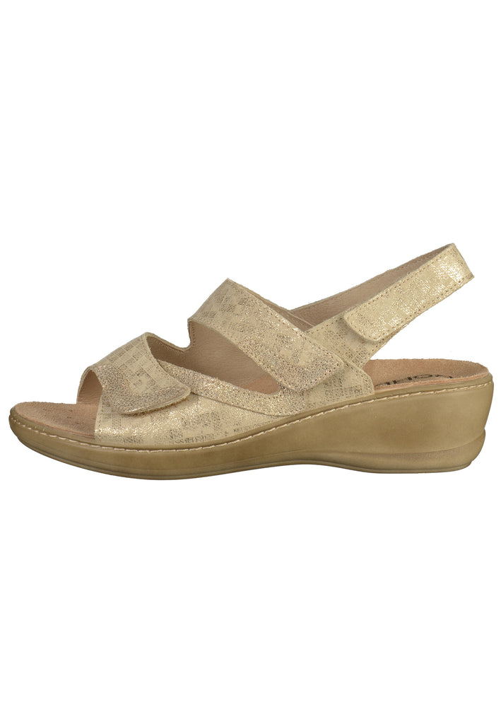Rohde Sandalen Leder Beige - surf4shoes