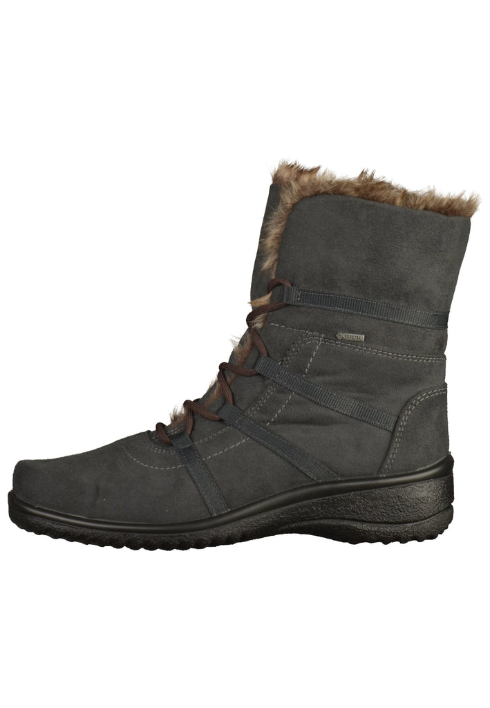 ara Stiefelette Lederimitat Grau - surf4shoes