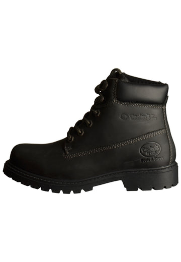 Dockers Stiefelette Leder Schwarz Warmfutter - surf4shoes