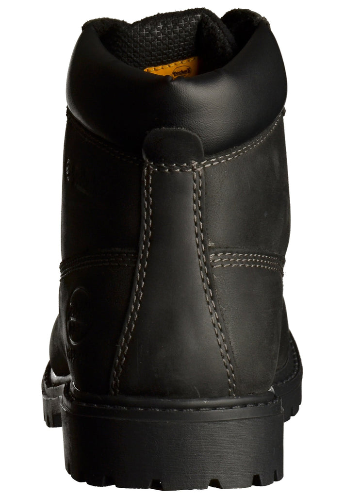 Dockers Stiefelette Leder Schwarz Warmfutter - surf4shoes