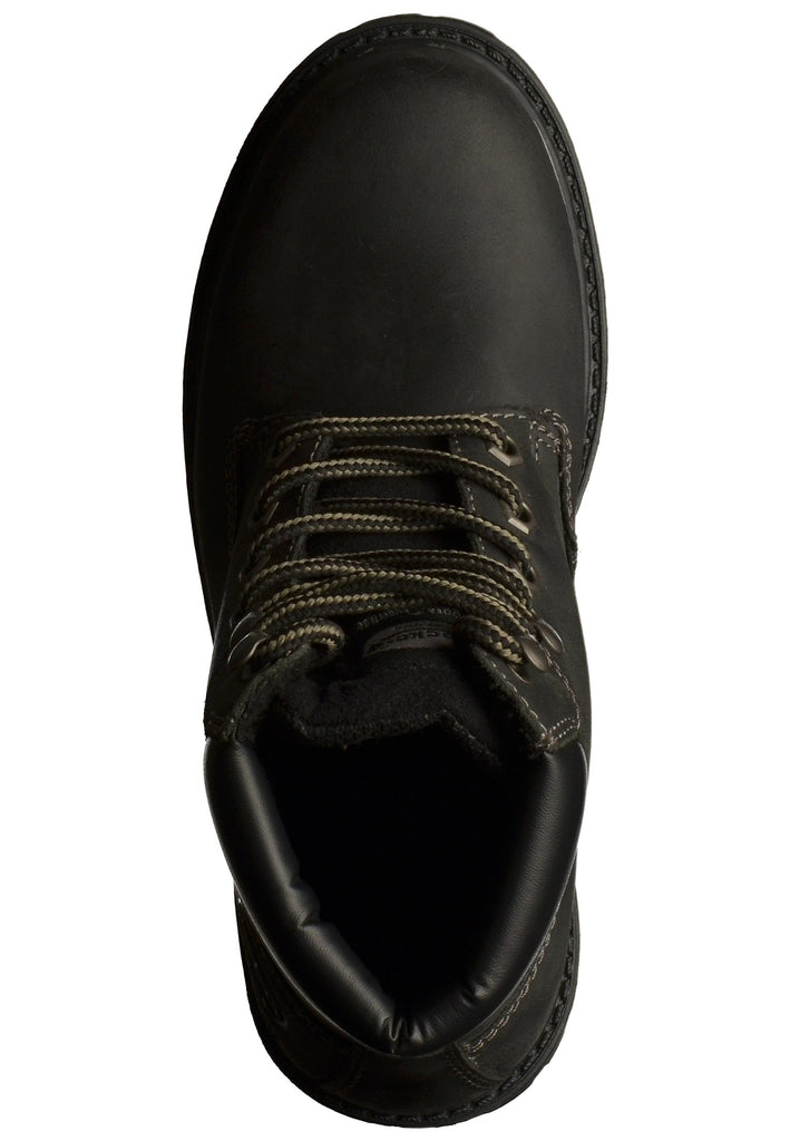 Dockers Stiefelette Leder Schwarz Warmfutter - surf4shoes