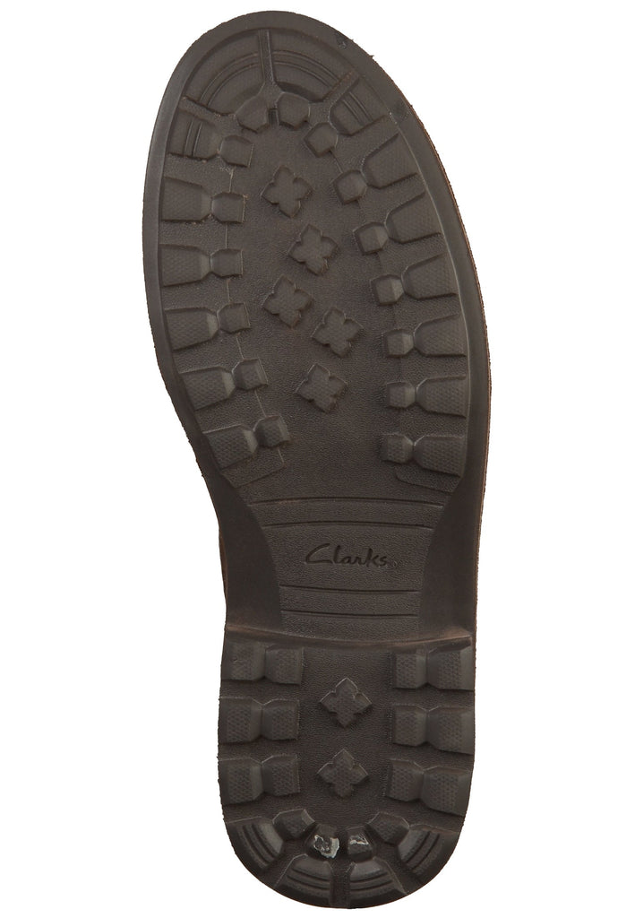 Clarks Stiefelette Leder Braun - surf4shoes