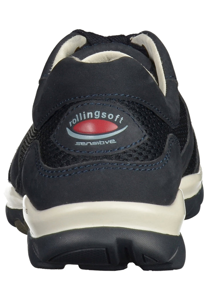 Gabor Sneaker Nubukleder/Textil Dunkelblau - surf4shoes