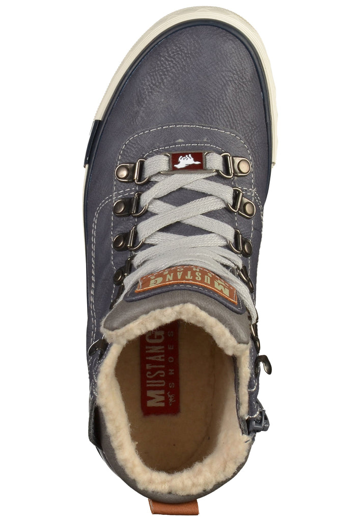 Mustang Sneaker Lederimitat Navy - surf4shoes