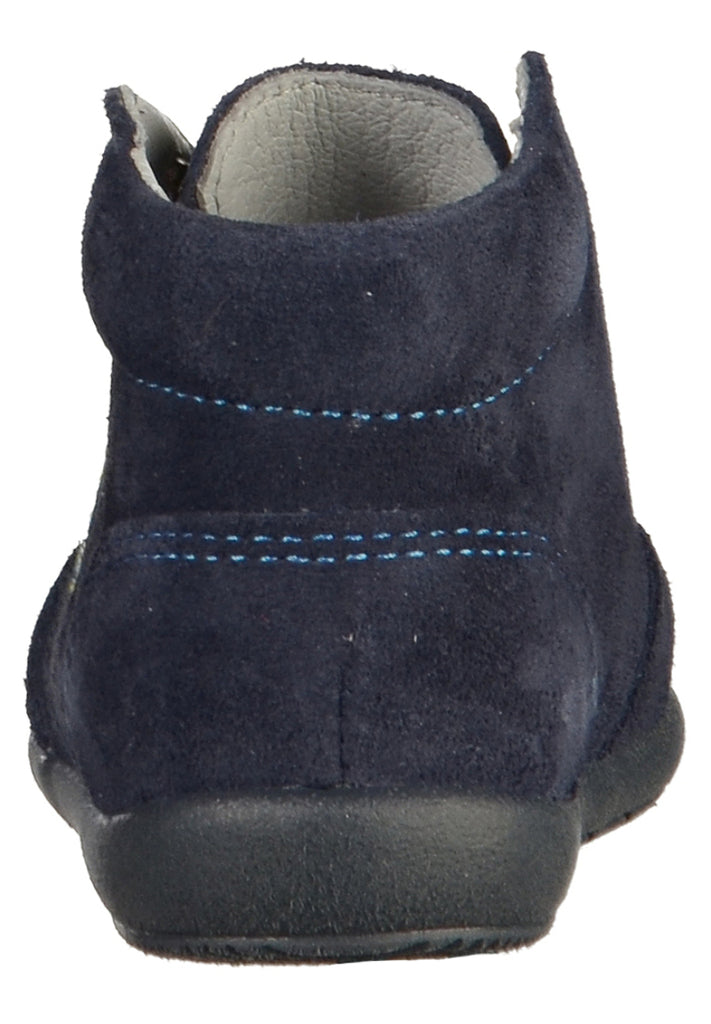 Richter Halbschuhe Veloursleder Dunkelblau - surf4shoes