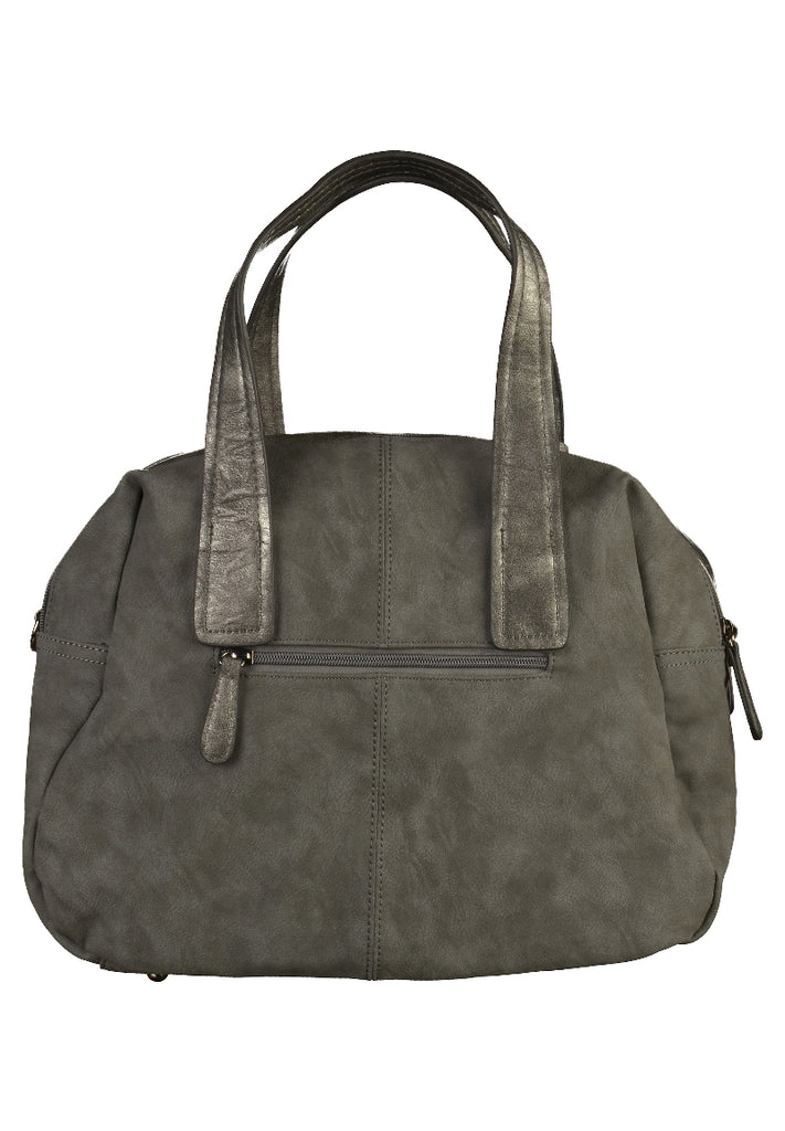 Rieker Taschen Lederimitat Grau - surf4shoes