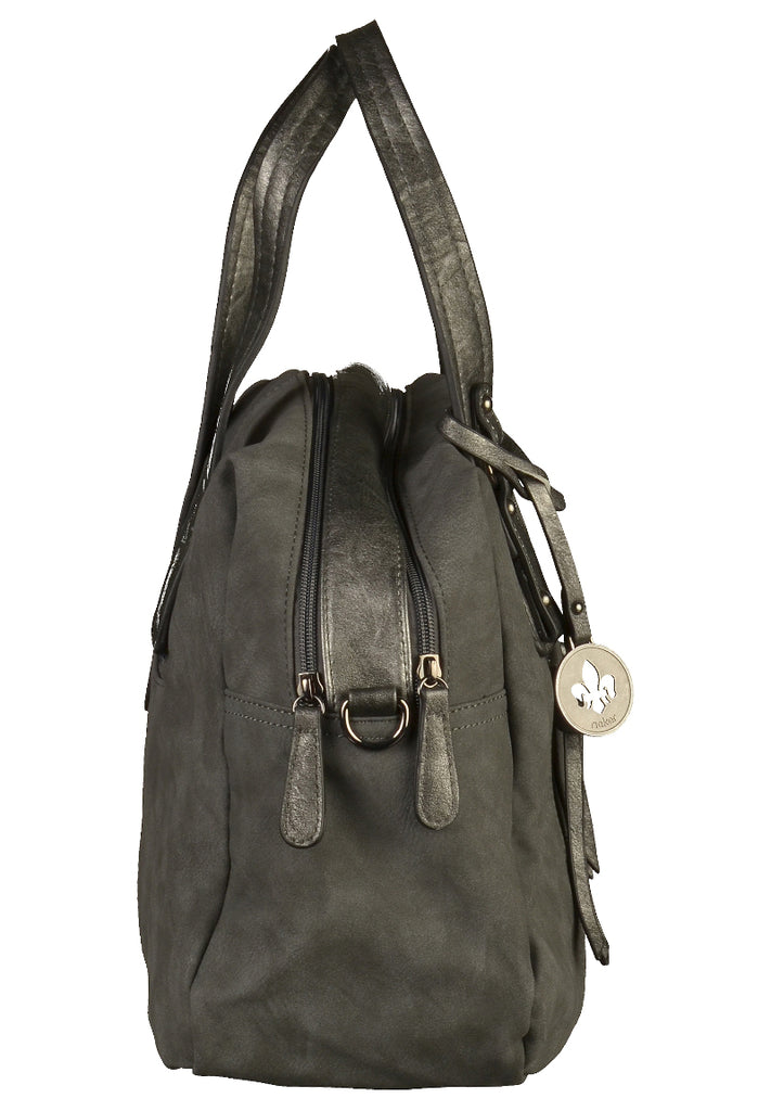 Rieker Taschen Lederimitat Grau - surf4shoes