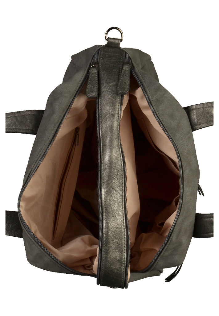 Rieker Taschen Lederimitat Grau - surf4shoes