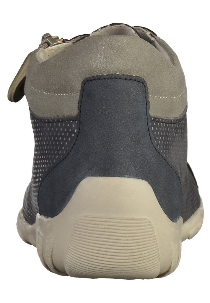 Remonte Halbschuhe Leder/Synthetik Blau - surf4shoes
