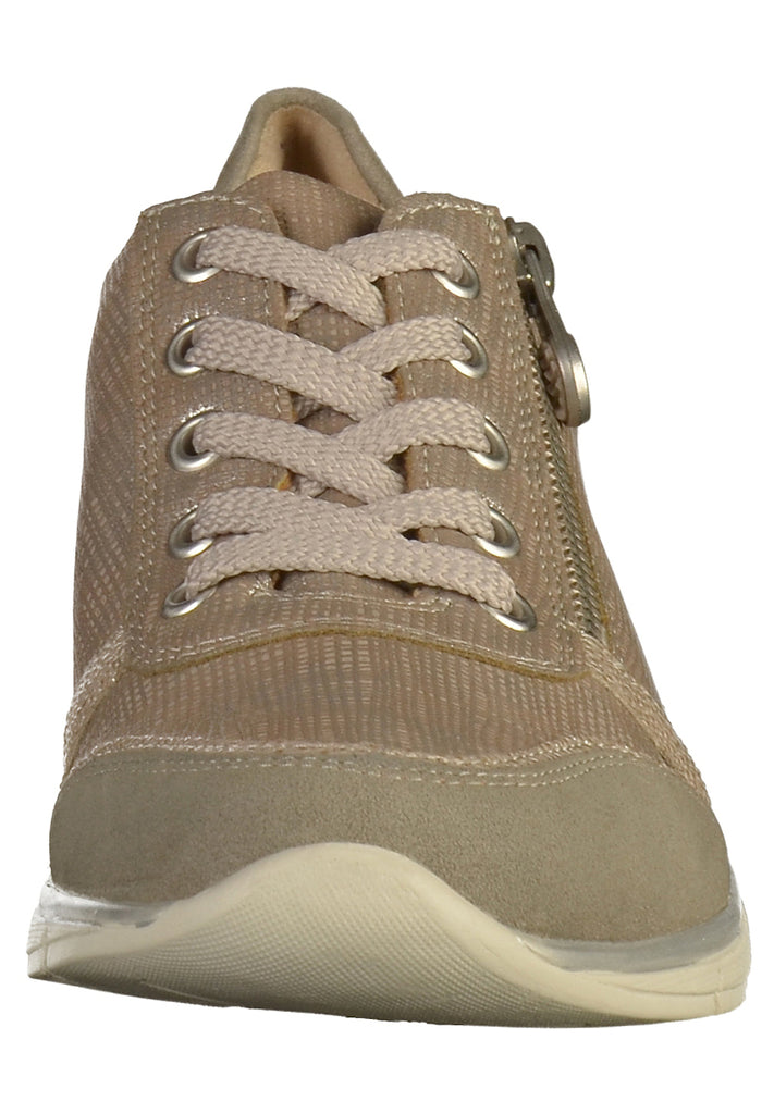 Rieker Halbschuhe Lederimitat Grau - surf4shoes