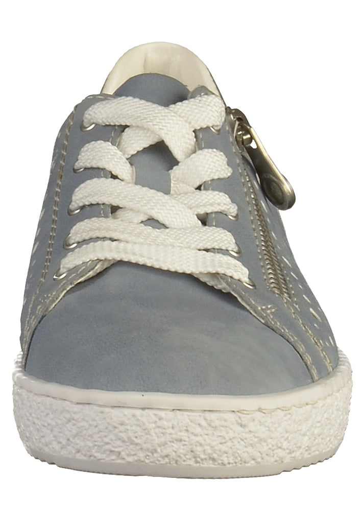 Rieker Sneaker Lederimitat Blau - surf4shoes