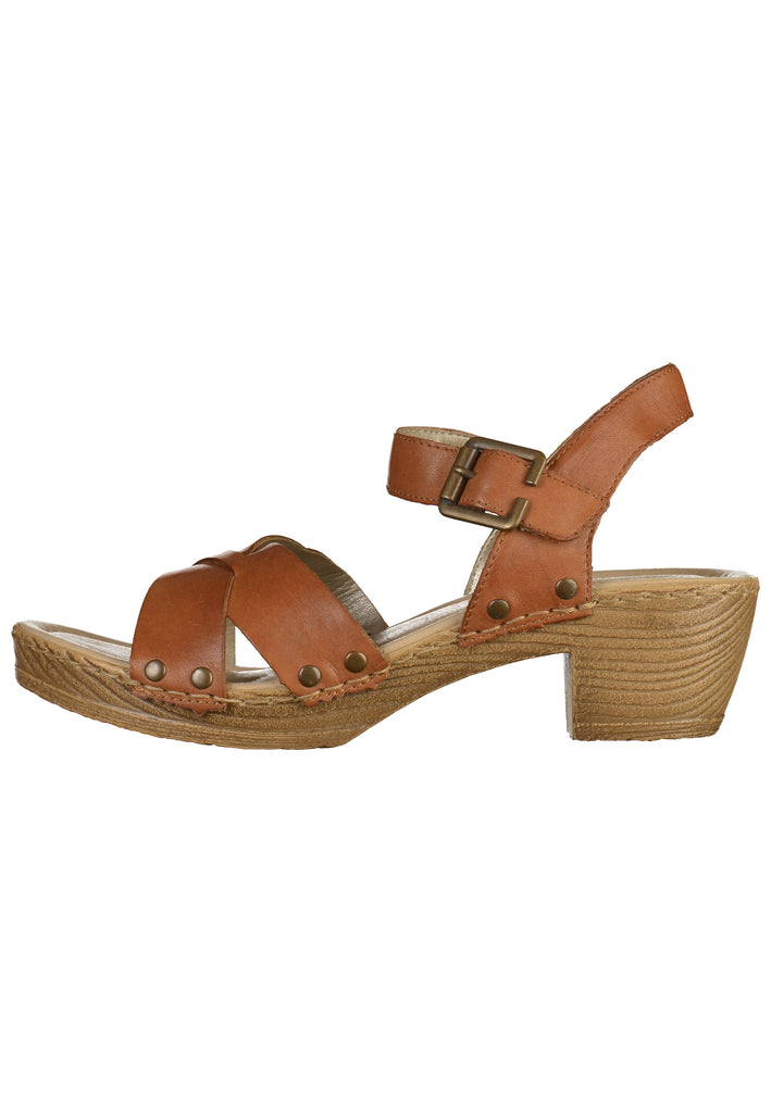 Remonte Sandalen Leder Braun - surf4shoes
