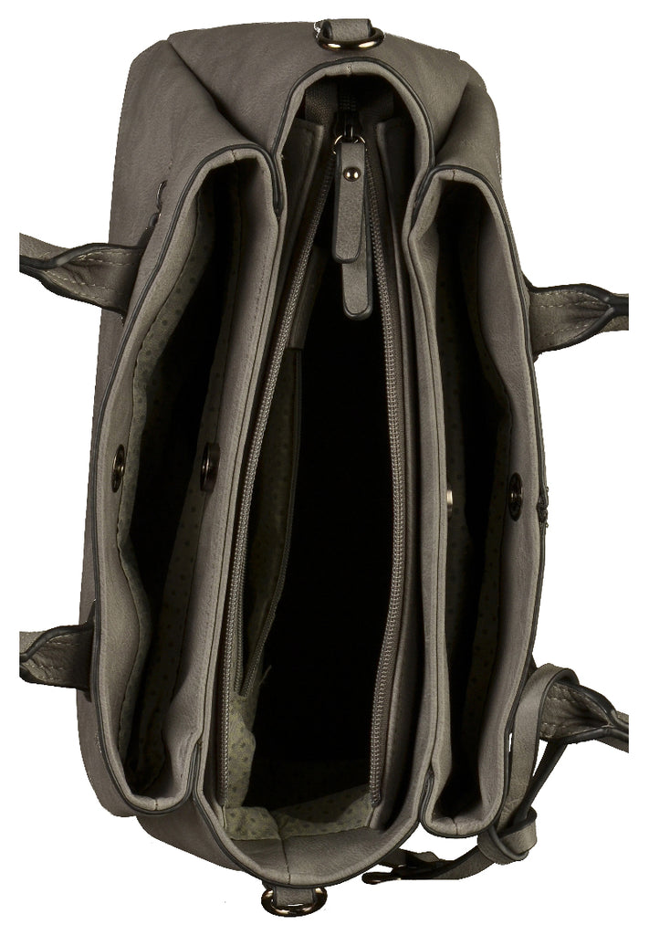 Gabor Taschen Lederimitat Grau - surf4shoes