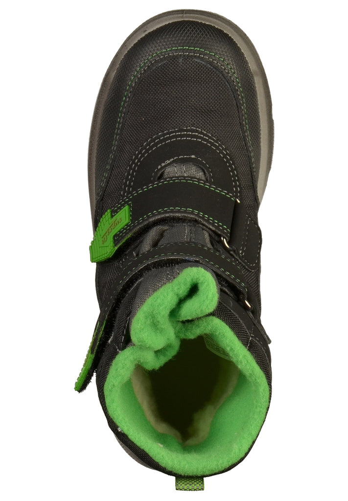 Superfit Stiefelette Lederimitat/Mesh Schwarz - surf4shoes