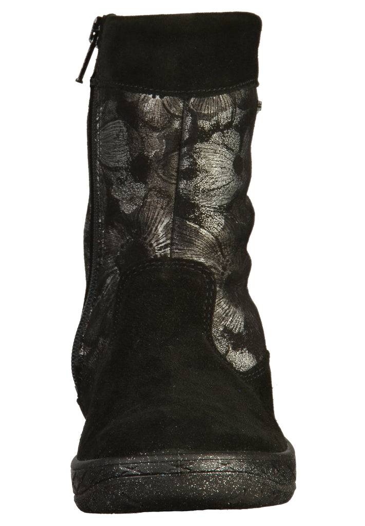 Superfit Stiefelette Veloursleder Schwarz - surf4shoes