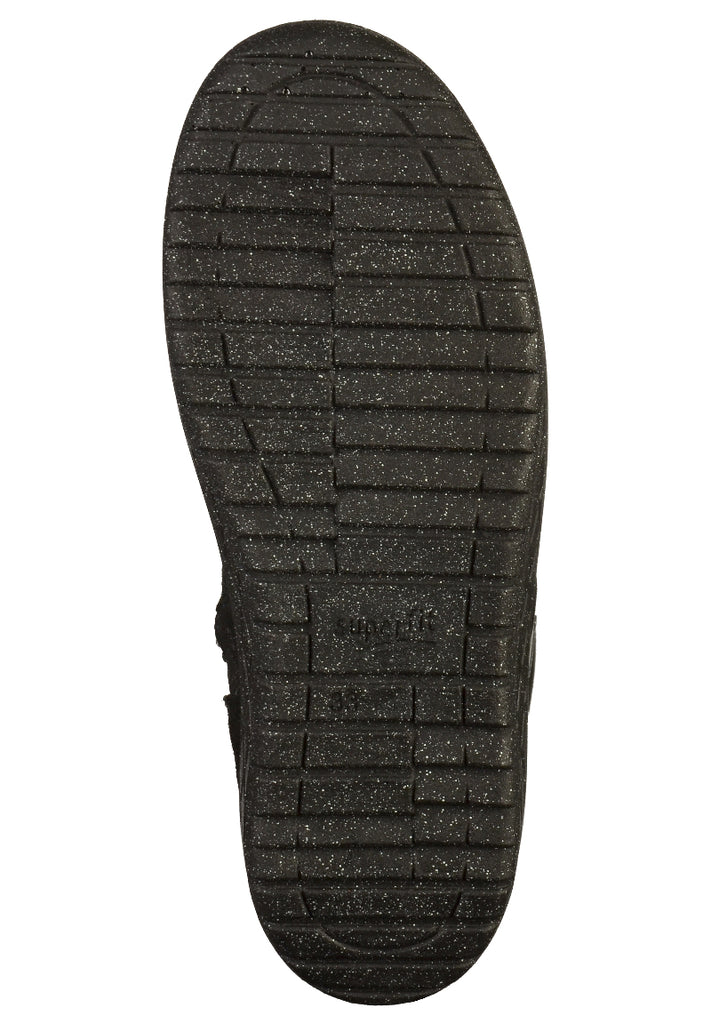 Superfit Stiefelette Veloursleder Schwarz - surf4shoes