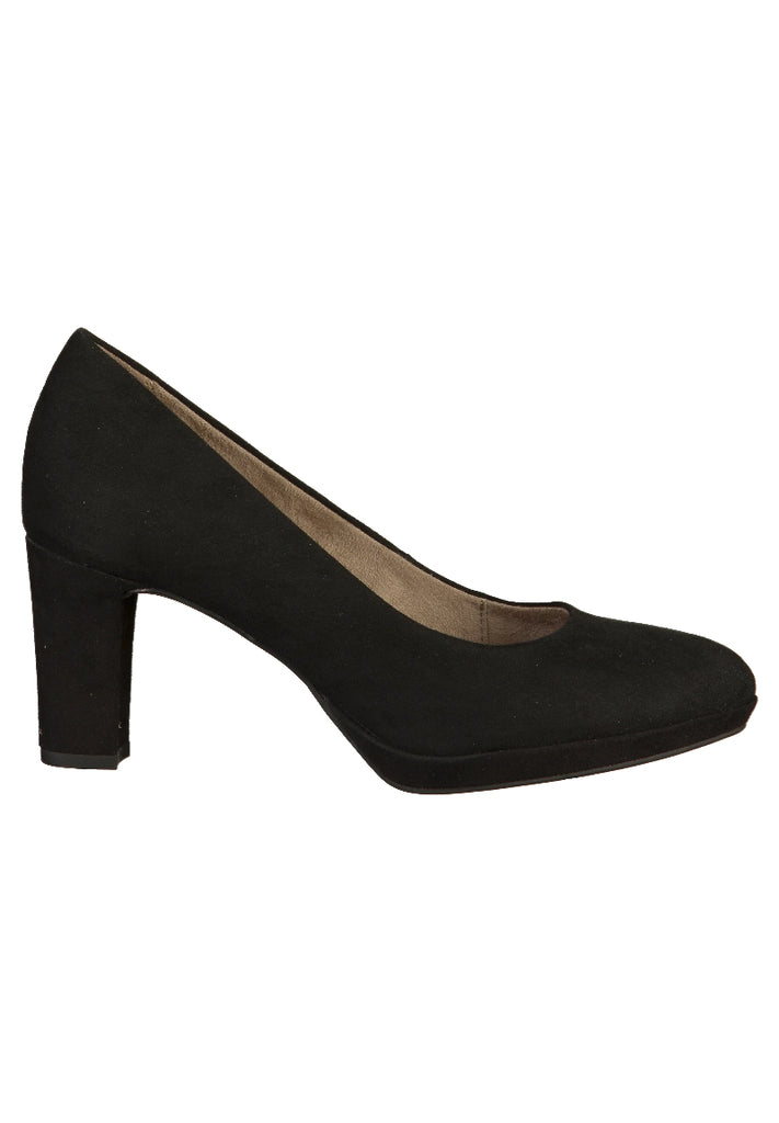 Tamaris Pumps Lederimitat Schwarz - surf4shoes