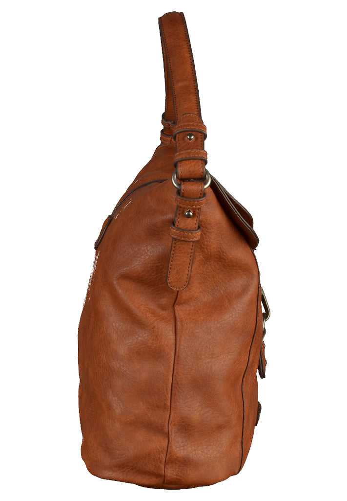 Tamaris Taschen Lederimitat Braun - surf4shoes