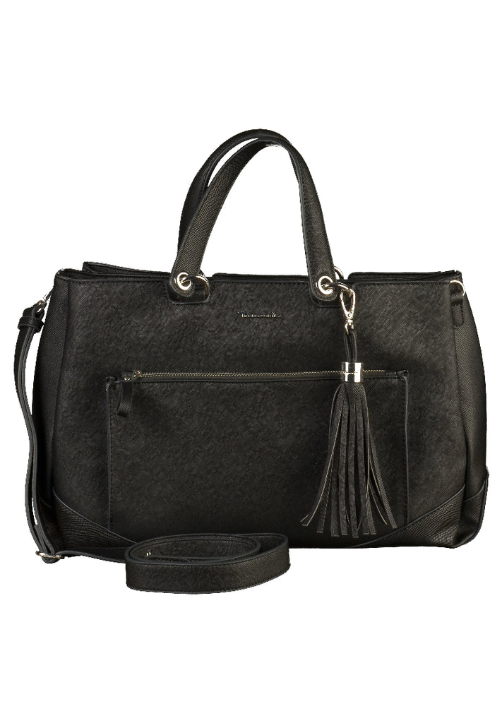 Tamaris Taschen Lederimitat Schwarz - surf4shoes