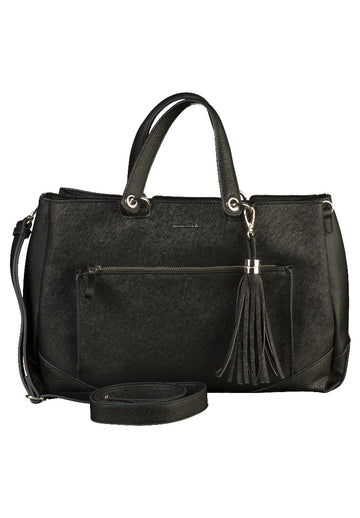 Tamaris Taschen Lederimitat Schwarz - surf4shoes