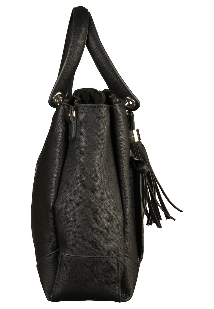 Tamaris Taschen Lederimitat Schwarz - surf4shoes