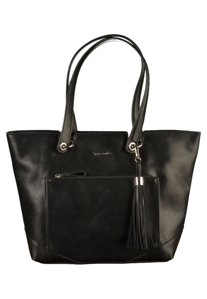 Tamaris Taschen Lederimitat Schwarz - surf4shoes