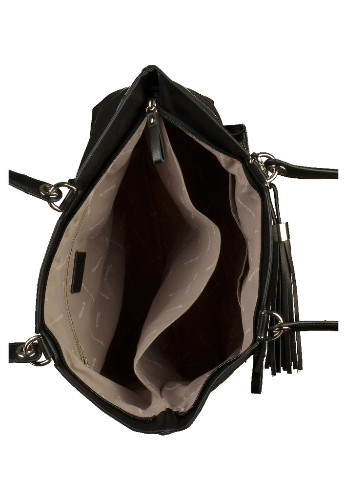 Tamaris Taschen Lederimitat Schwarz - surf4shoes