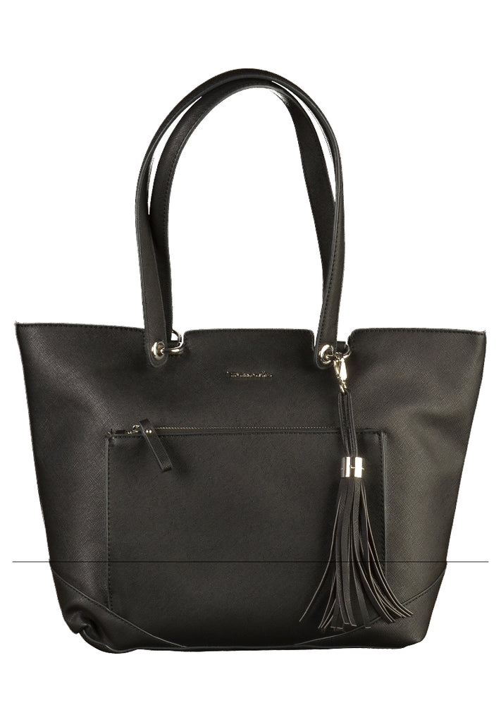 Tamaris Taschen Lederimitat Schwarz - surf4shoes