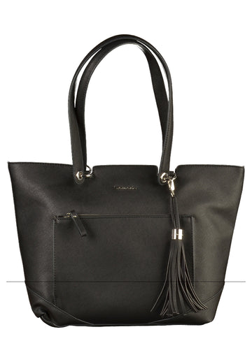 Tamaris Taschen Lederimitat Schwarz - surf4shoes