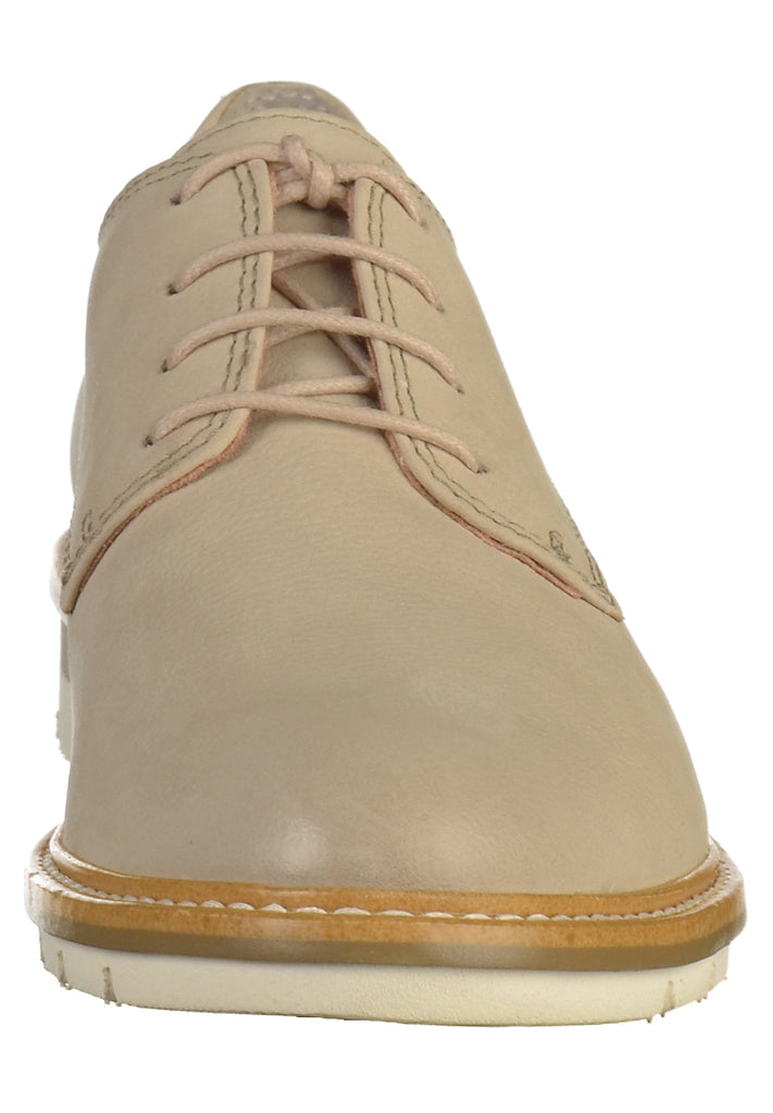 Tamaris Halbschuhe Leder Beige - surf4shoes