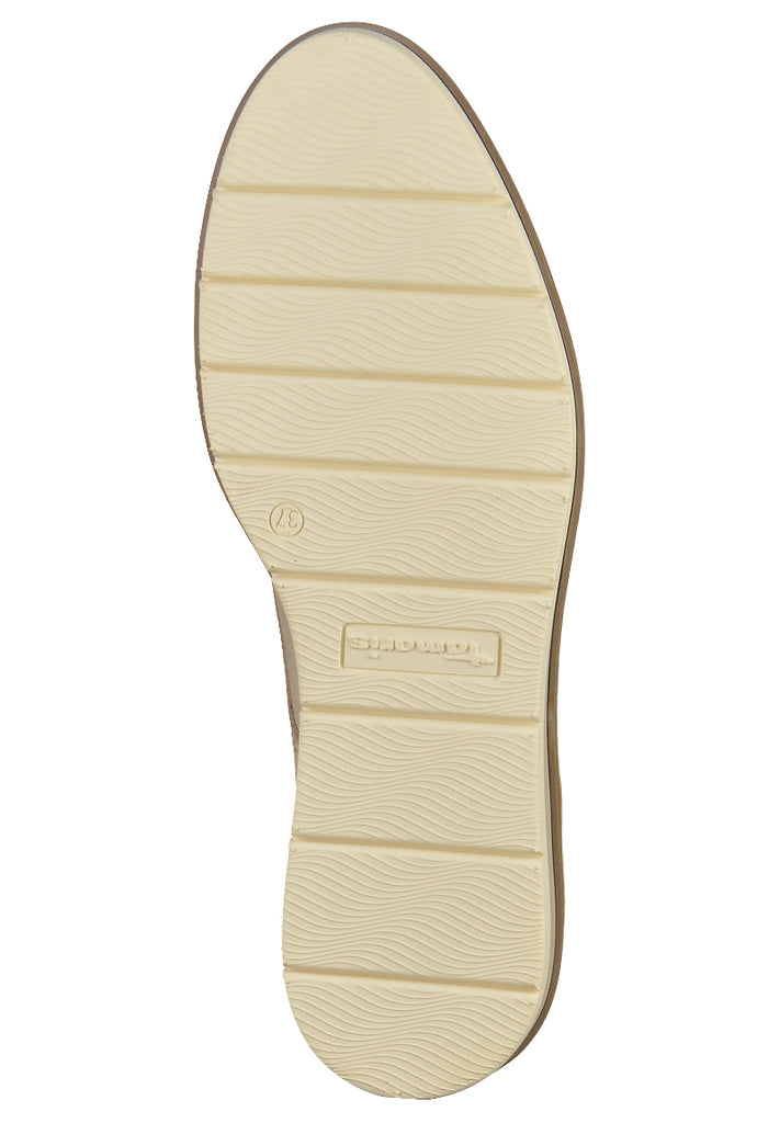 Tamaris Halbschuhe Leder Beige - surf4shoes