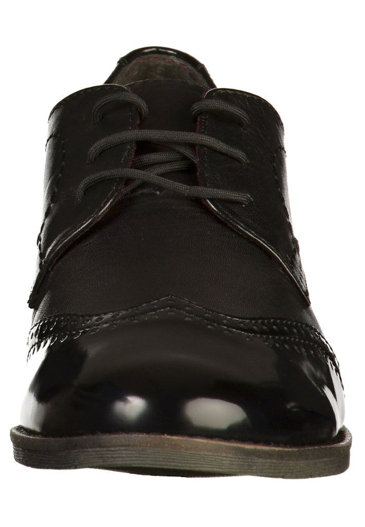 Tamaris Halbschuhe Leder/Synthetik Schwarz - surf4shoes