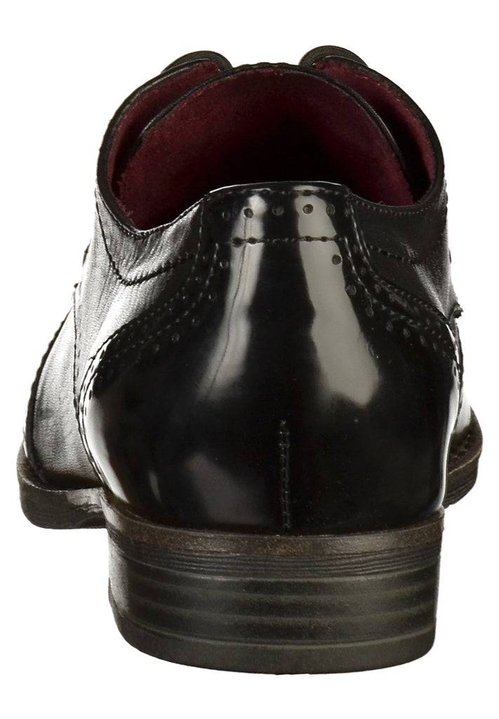 Tamaris Halbschuhe Leder/Synthetik Schwarz - surf4shoes