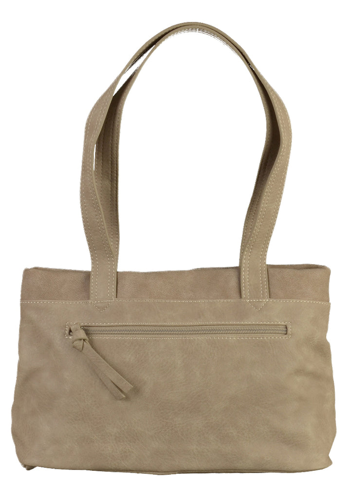 Tamaris Taschen Lederimitat Beige - surf4shoes