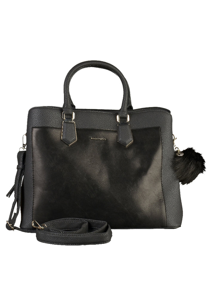 Tamaris Taschen Lederimitat Schwarz - surf4shoes