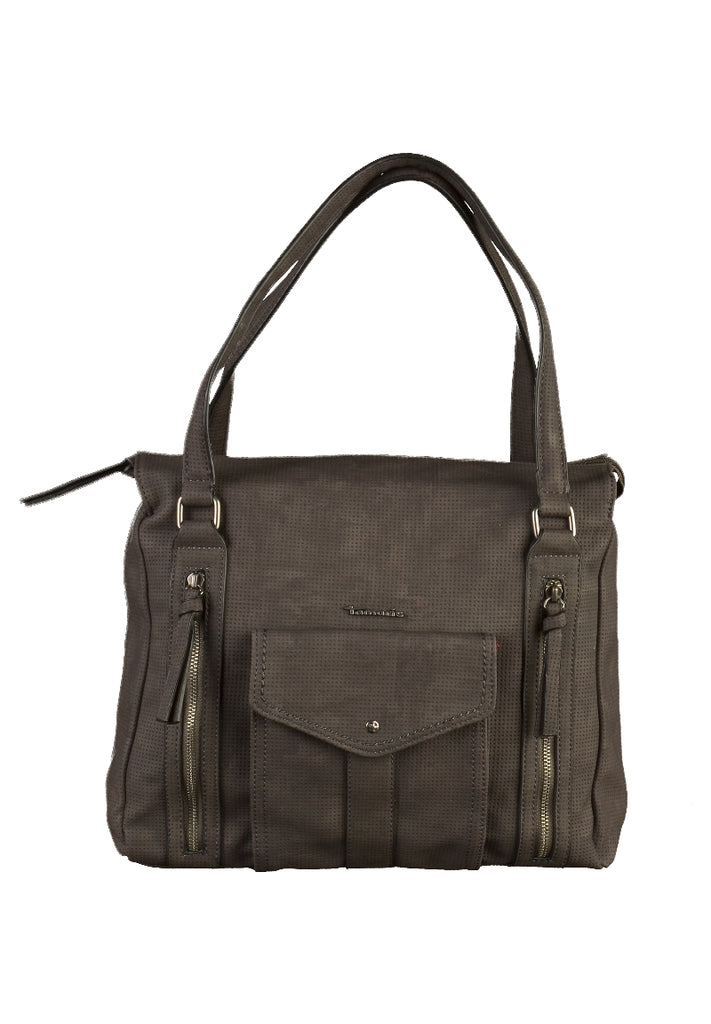 Tamaris Taschen Lederimitat Schwarz - surf4shoes