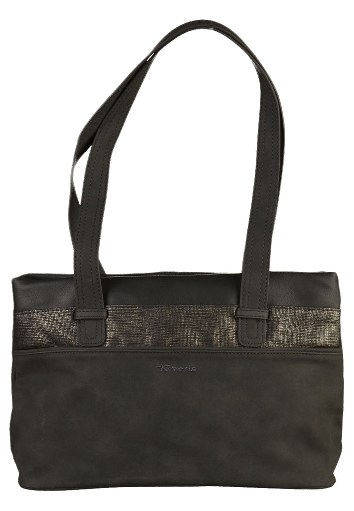 Tamaris Taschen Lederimitat Schwarz - surf4shoes