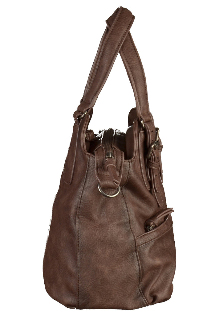 Tamaris Taschen Lederimitat Braun - surf4shoes