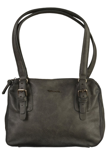 Tamaris Taschen Lederimitat Grau - surf4shoes