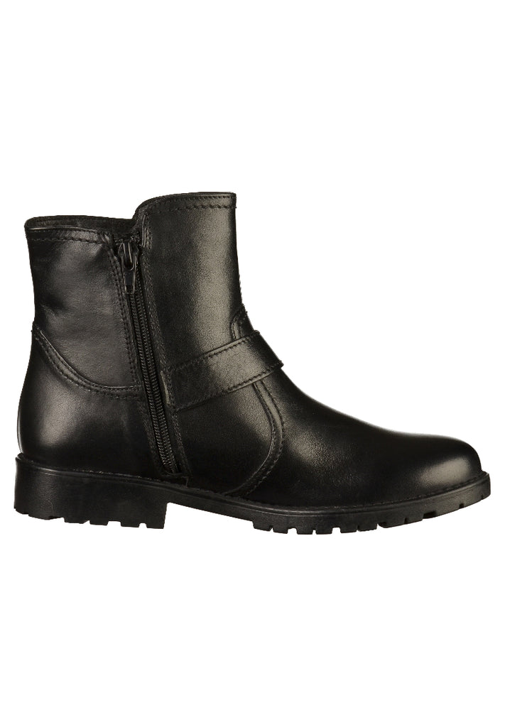 Tamaris Stiefelette Leder Schwarz - surf4shoes