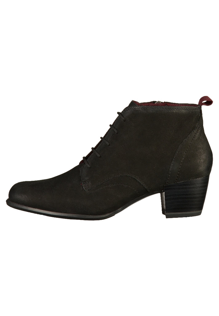 Tamaris Stiefelette Leder Schwarz - surf4shoes