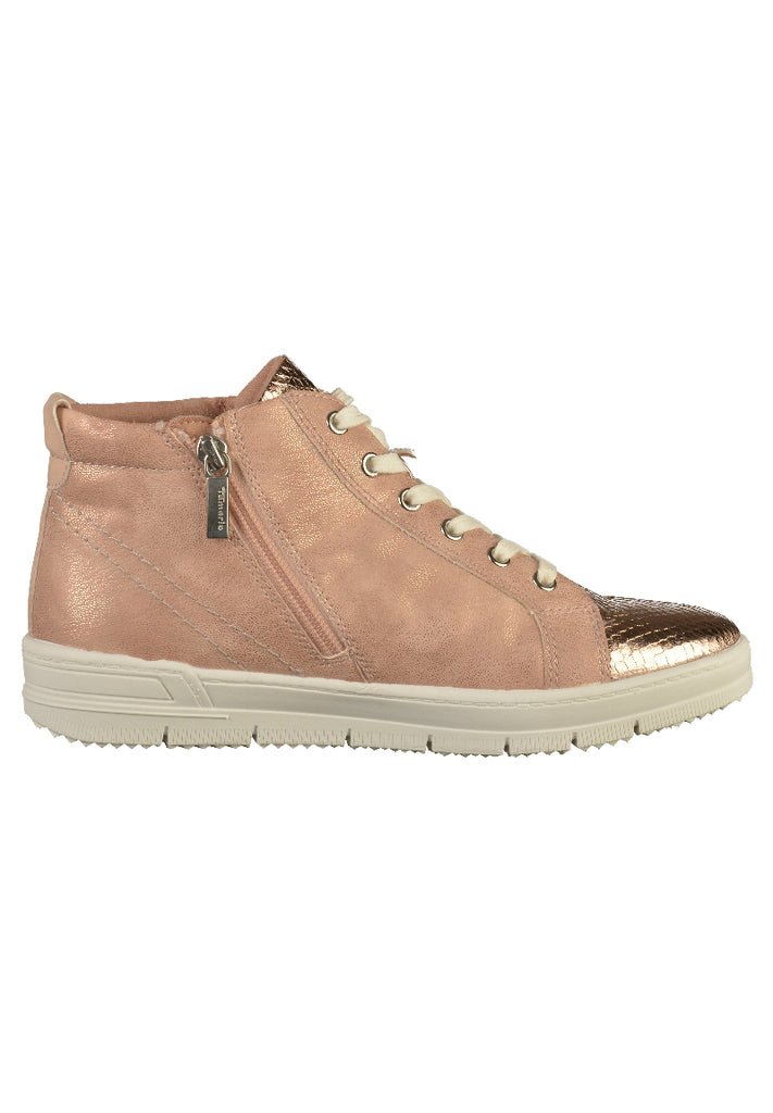 Tamaris Sneaker Lederimitat Rose - surf4shoes