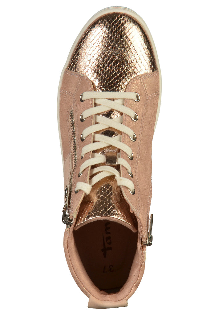 Tamaris Sneaker Lederimitat Rose - surf4shoes