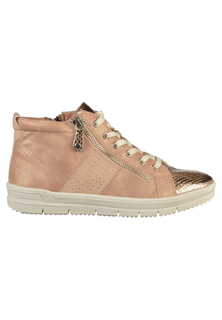 Tamaris Sneaker Lederimitat Rose - surf4shoes