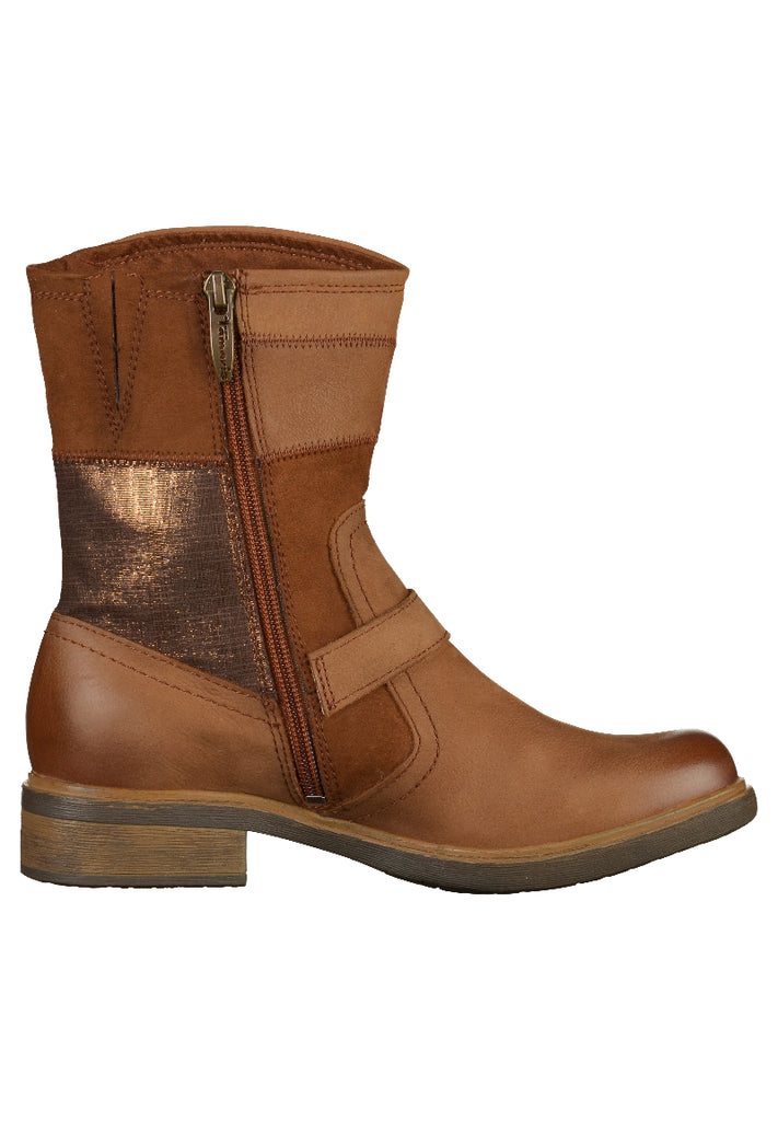 Tamaris Stiefelette Leder Muscat - surf4shoes
