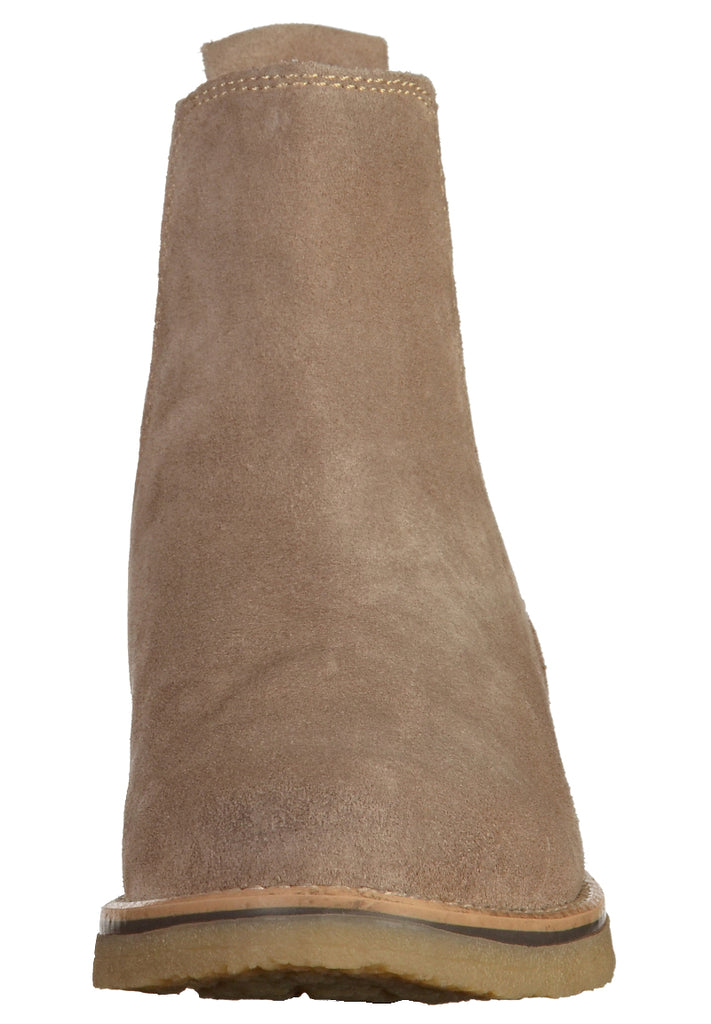 Tamaris Stiefelette Veloursleder Cashmere - surf4shoes